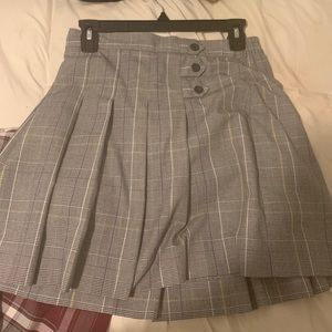 Vintage plad skirt